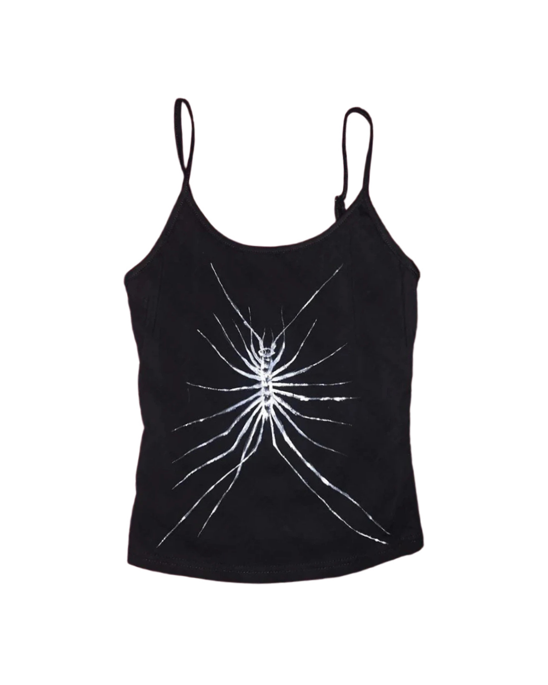 New Style Trends - Alt Edgy Widow Web Cami Top - Outfit Ideas