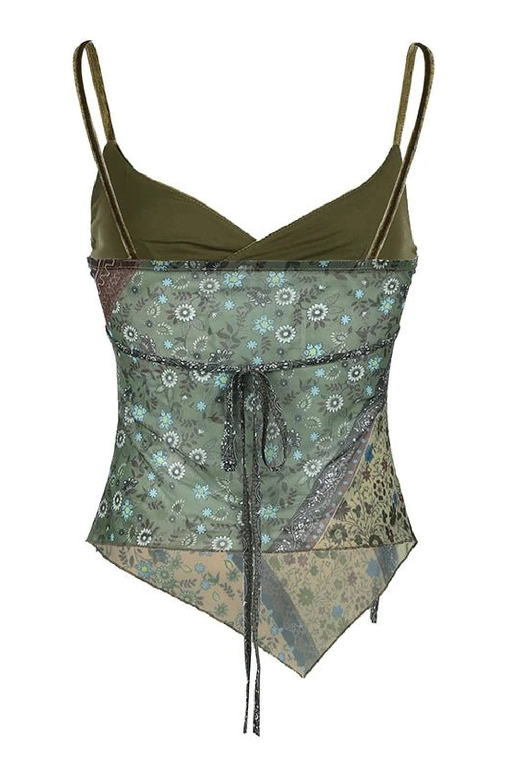 New Style Trends - Alt Floral Asymmetrical Cami Top - Outfit Ideas