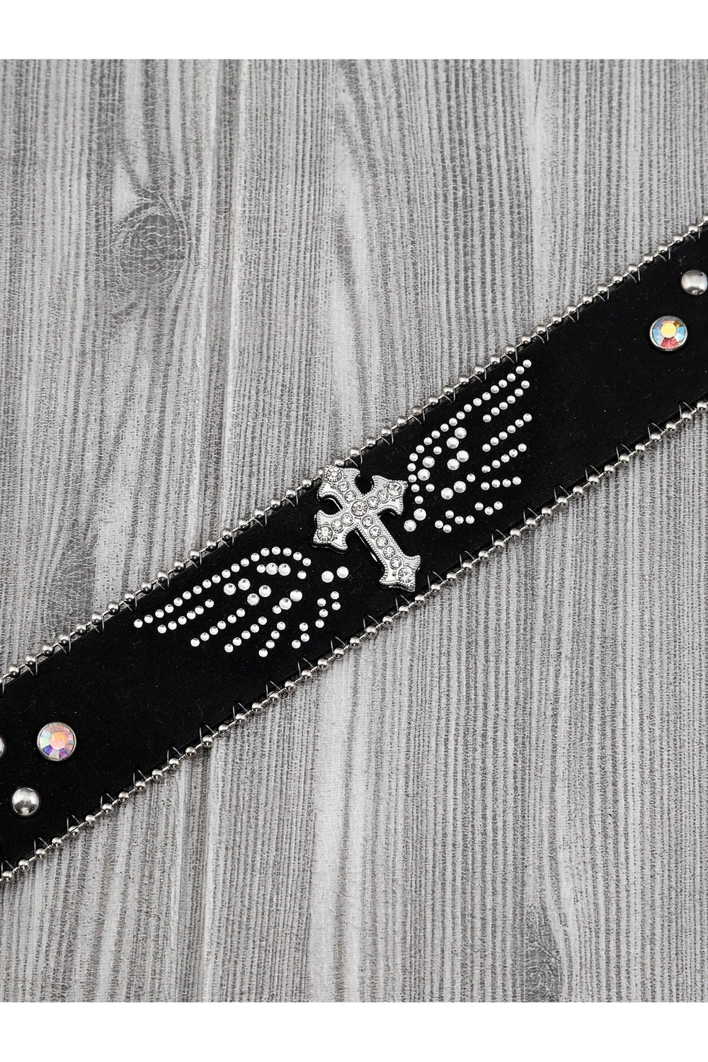 New Style Trends - Alt Goth Cross Embellished Belt - Outfit Ideas New Style Trends - Alt Goth Cross Embellished Belt - Outfit Ideas