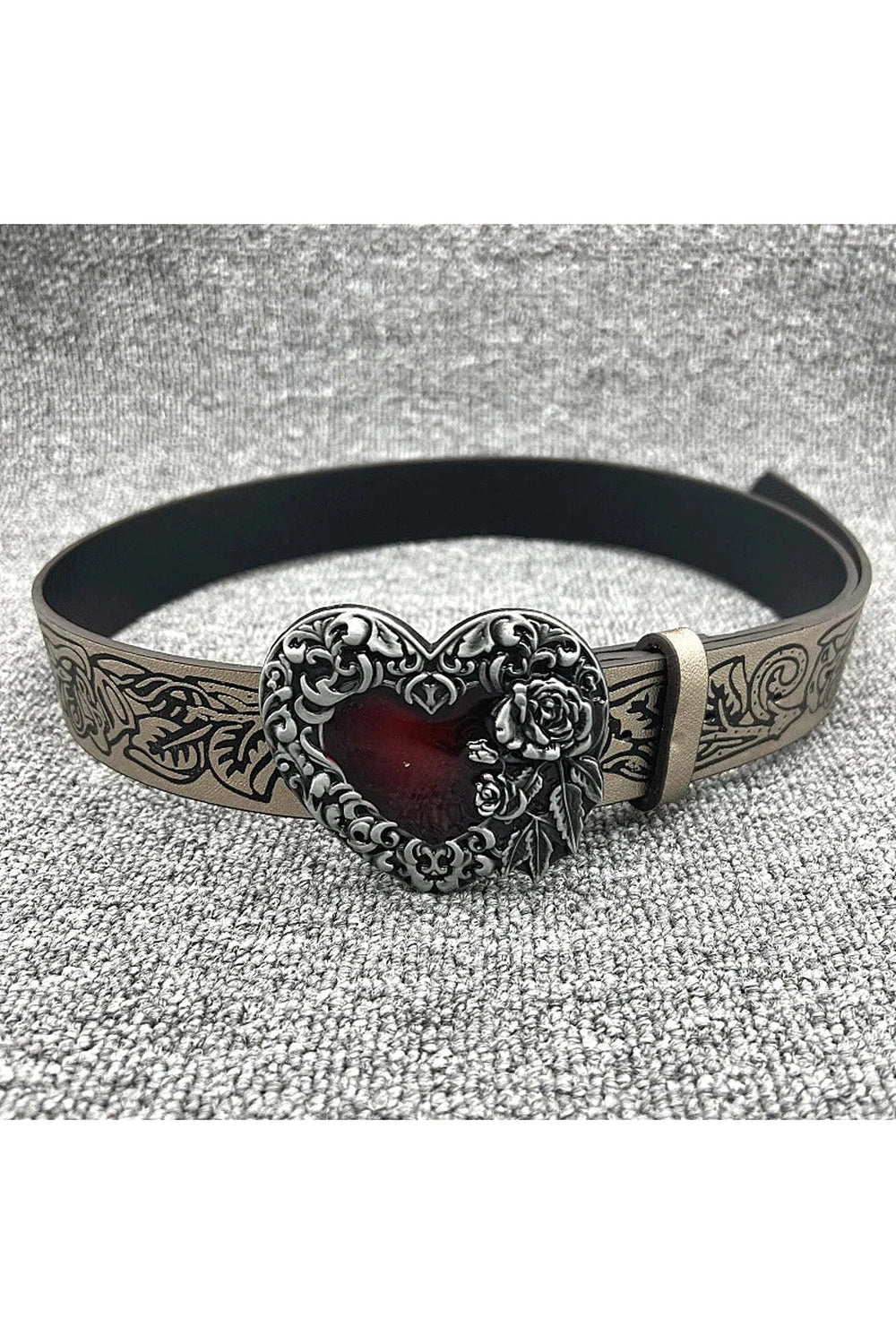 New Style Trends - Alt Goth Heart Rose Belt - Outfit Ideas New Style Trends - Alt Goth Heart Rose Belt - Outfit Ideas