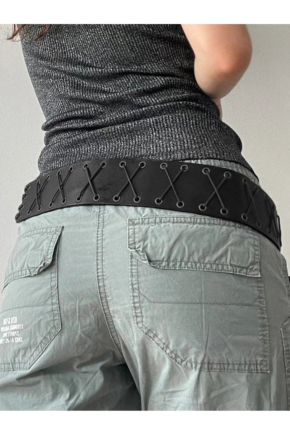 New Style Trends - Alt Goth Lace-Up Corset Belt - Outfit Ideas New Style Trends - Alt Goth Lace-Up Corset Belt - Outfit Ideas