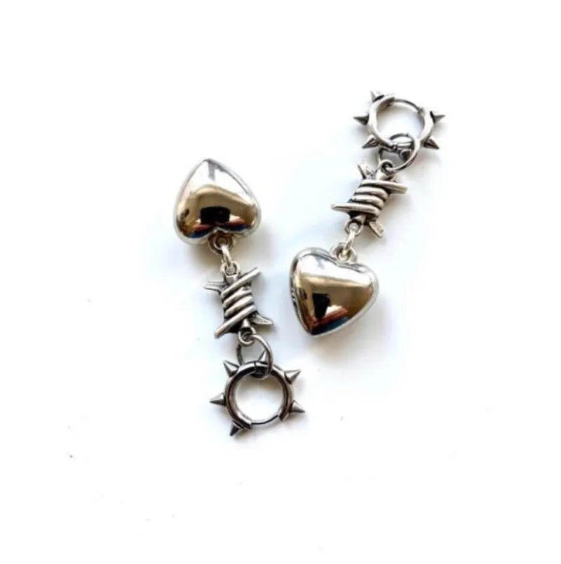 New Style Trends - Barbed Love Edgy Earrings - Outfit Ideas