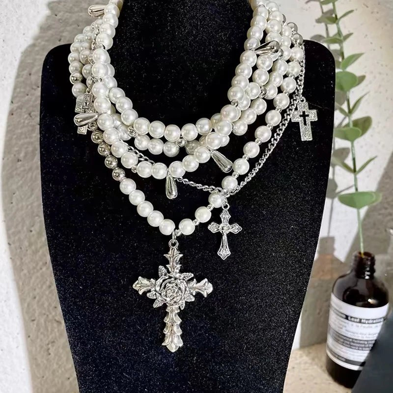 New Style Trends - Baroque Tears Alt Goth Statement Necklace - Outfit Ideas