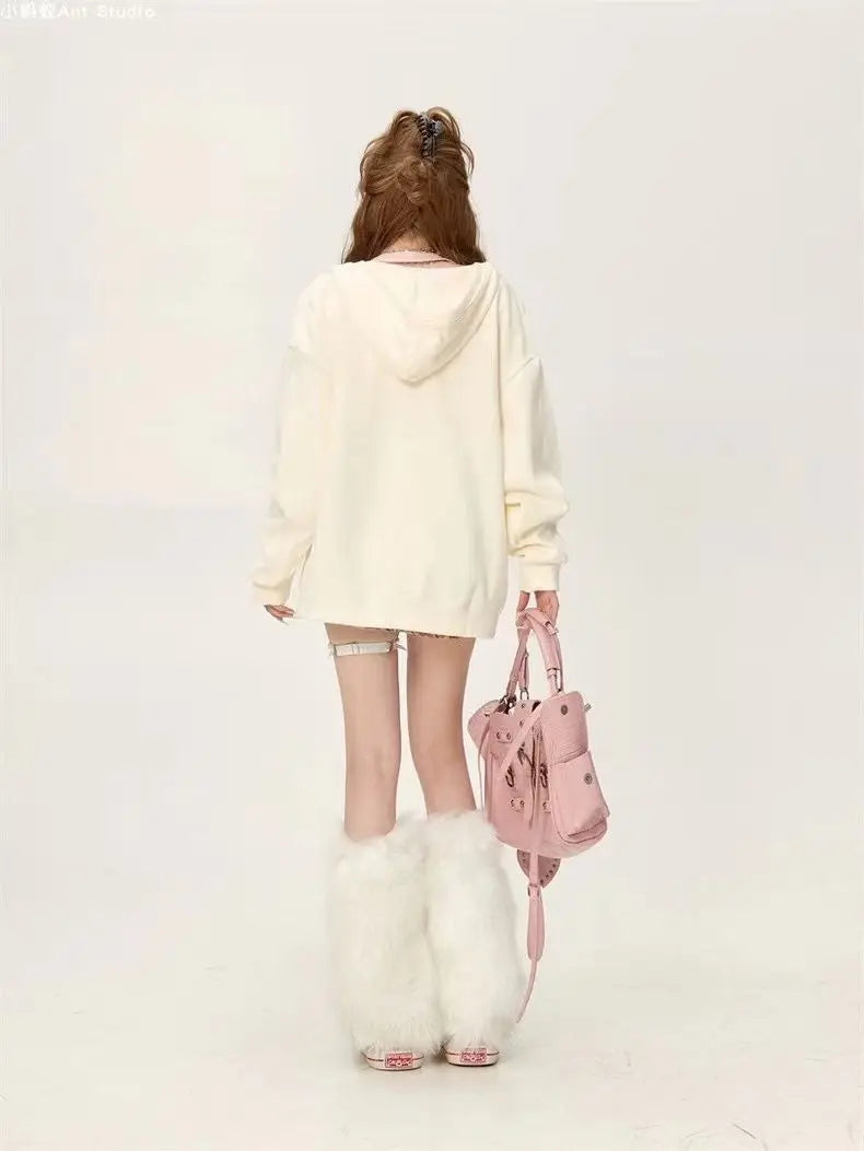 New Style Trends - Blush Instinct Cozy Kawaii Sweatshirt - Outfit Ideas