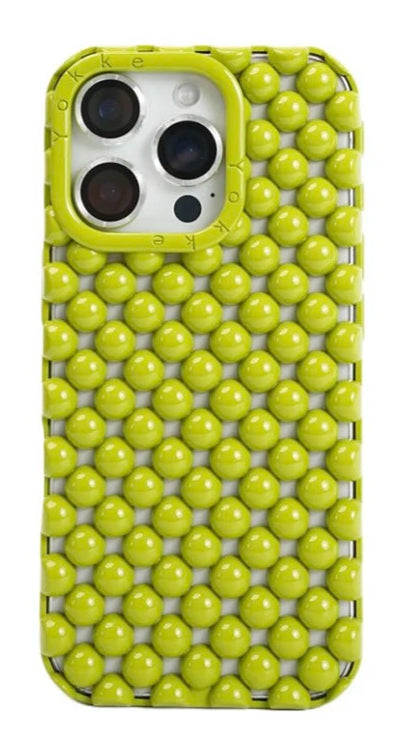 New Style Trends - Bubble Grid iPhone Aesthetic Case - Outfit Ideas