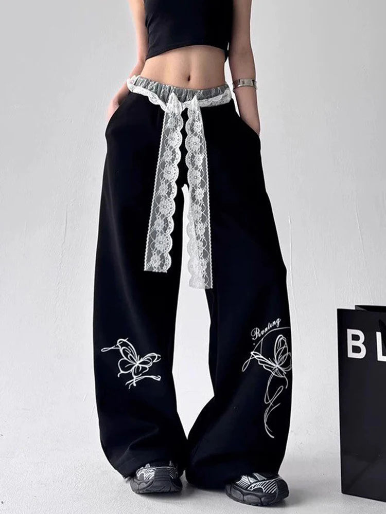 New Style Trends - Butterfly Reborn Street Edgy Pants - Outfit Ideas