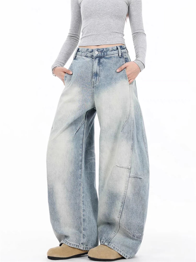 New Style Trends - Cloud Fade Panel Edgy Jeans - Outfit Ideas