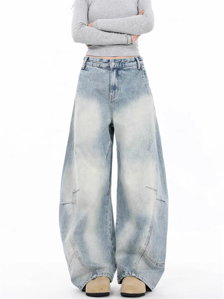 New Style Trends - Cloud Fade Panel Edgy Jeans - Outfit Ideas