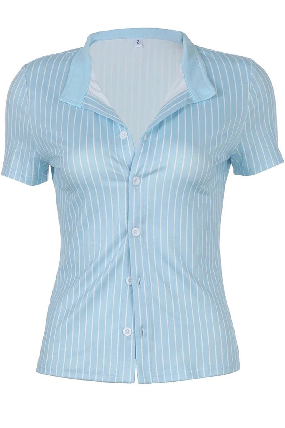 New Style Trends - Coquette Casual Chic Striped Shirt - Outfit Ideas