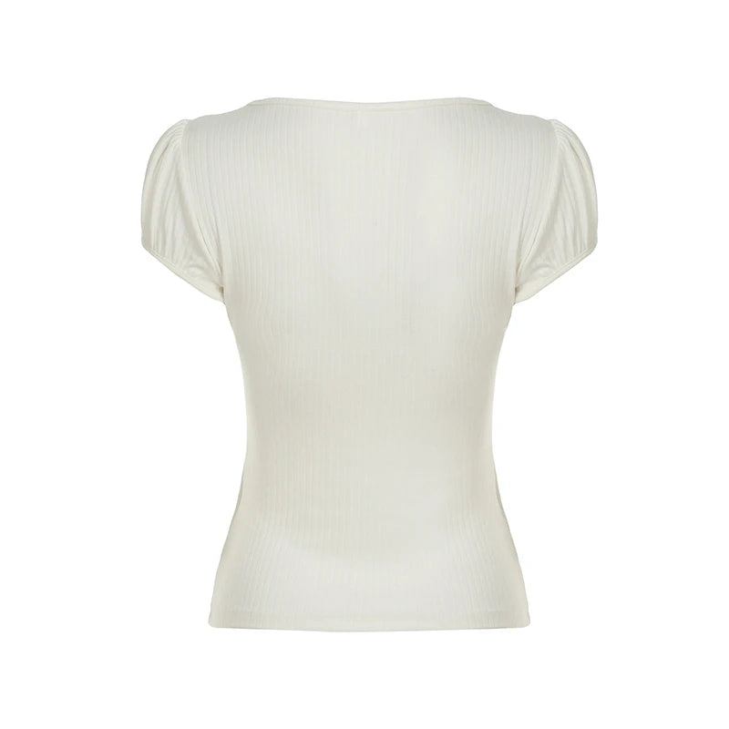 New Style Trends - Cute Soft Whiskers Ribbed Top - Outfit Ideas