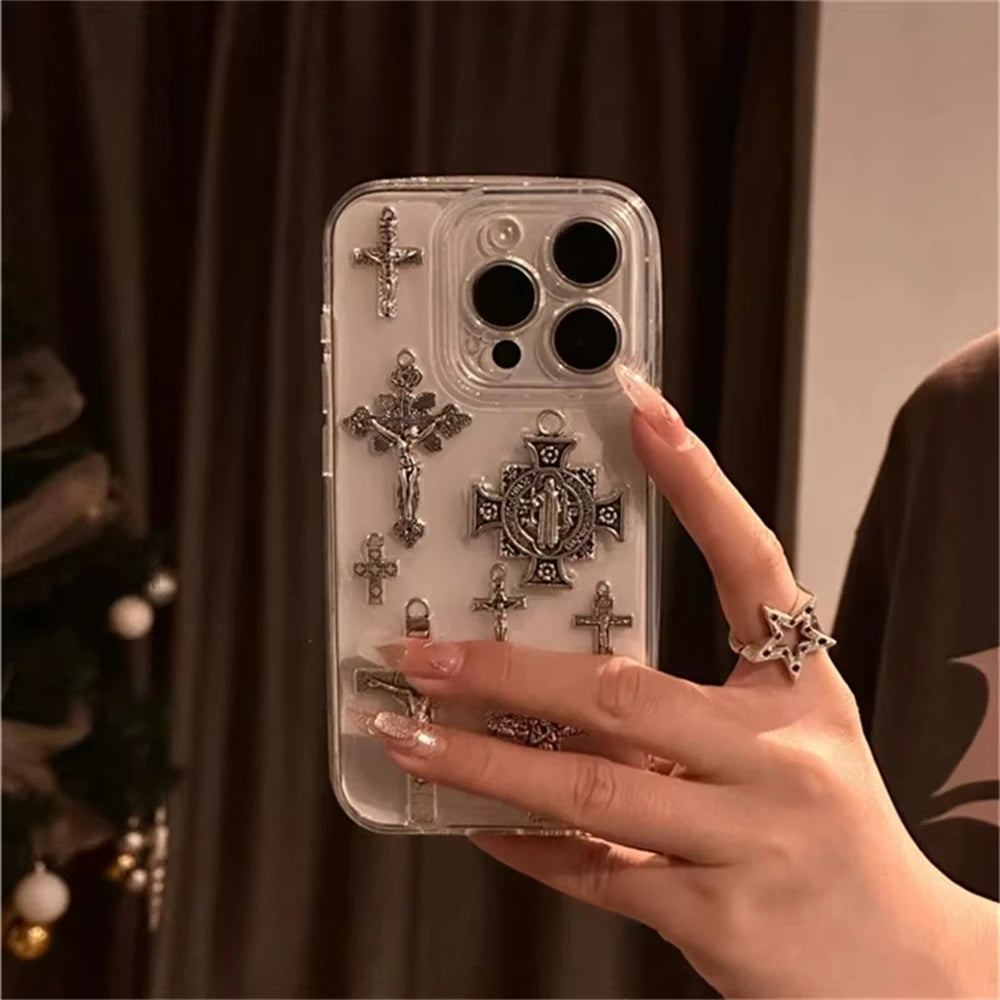 New Style Trends - Dark Devotion Cross iPhone Case - Outfit Ideas