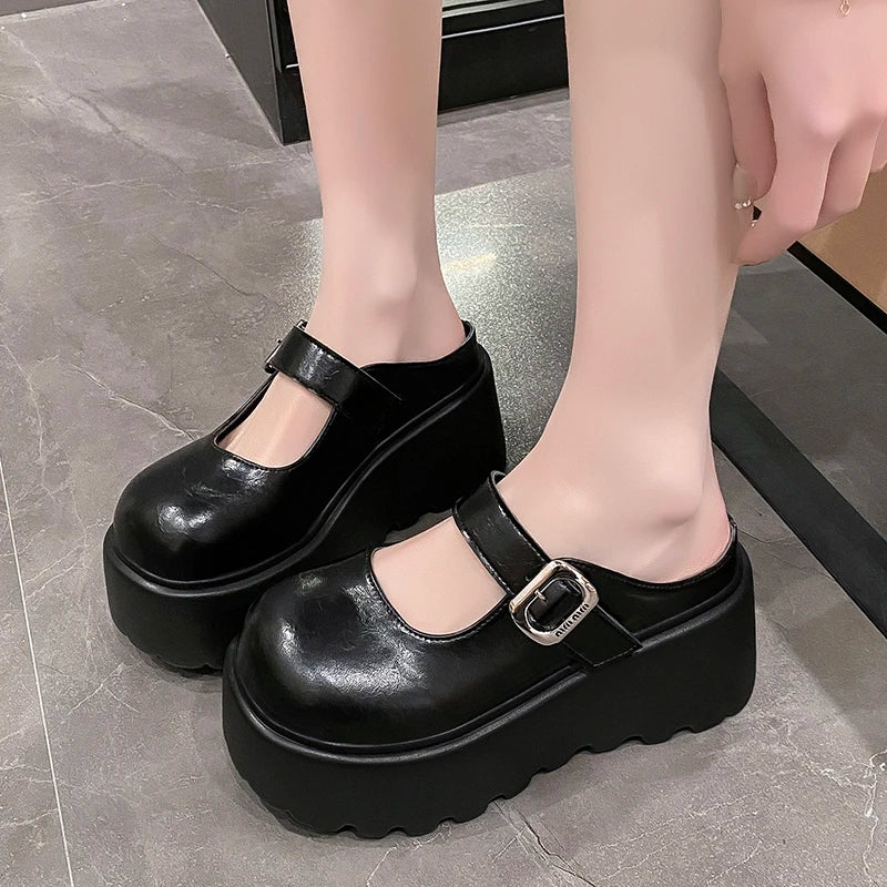 New Style Trends - Dolly Platform Kawaii Slippers - Outfit Ideas