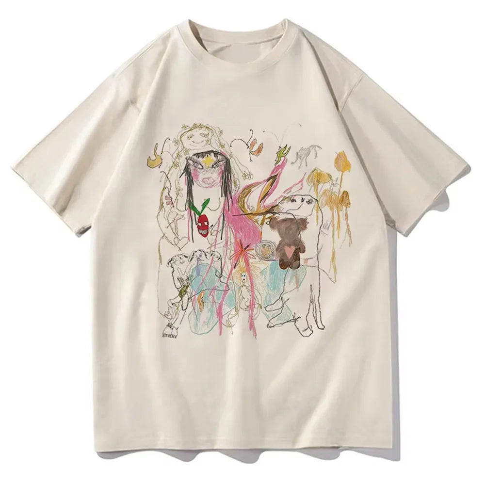 New Style Trends - Dream Doodle Oversized T-Shirt - Outfit Ideas