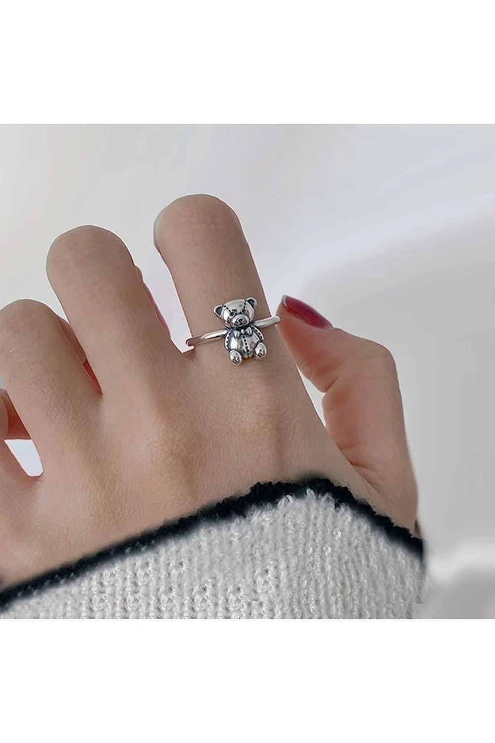 New Style Trends - Edgy Little Bear Party Ring - Outfit Ideas