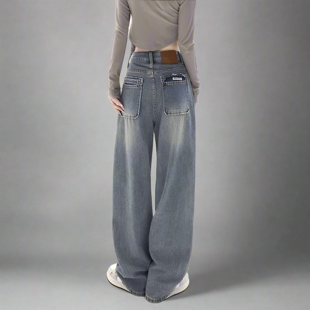 New Style Trends - Edgy Oversized Denim Jeans - Outfit Ideas