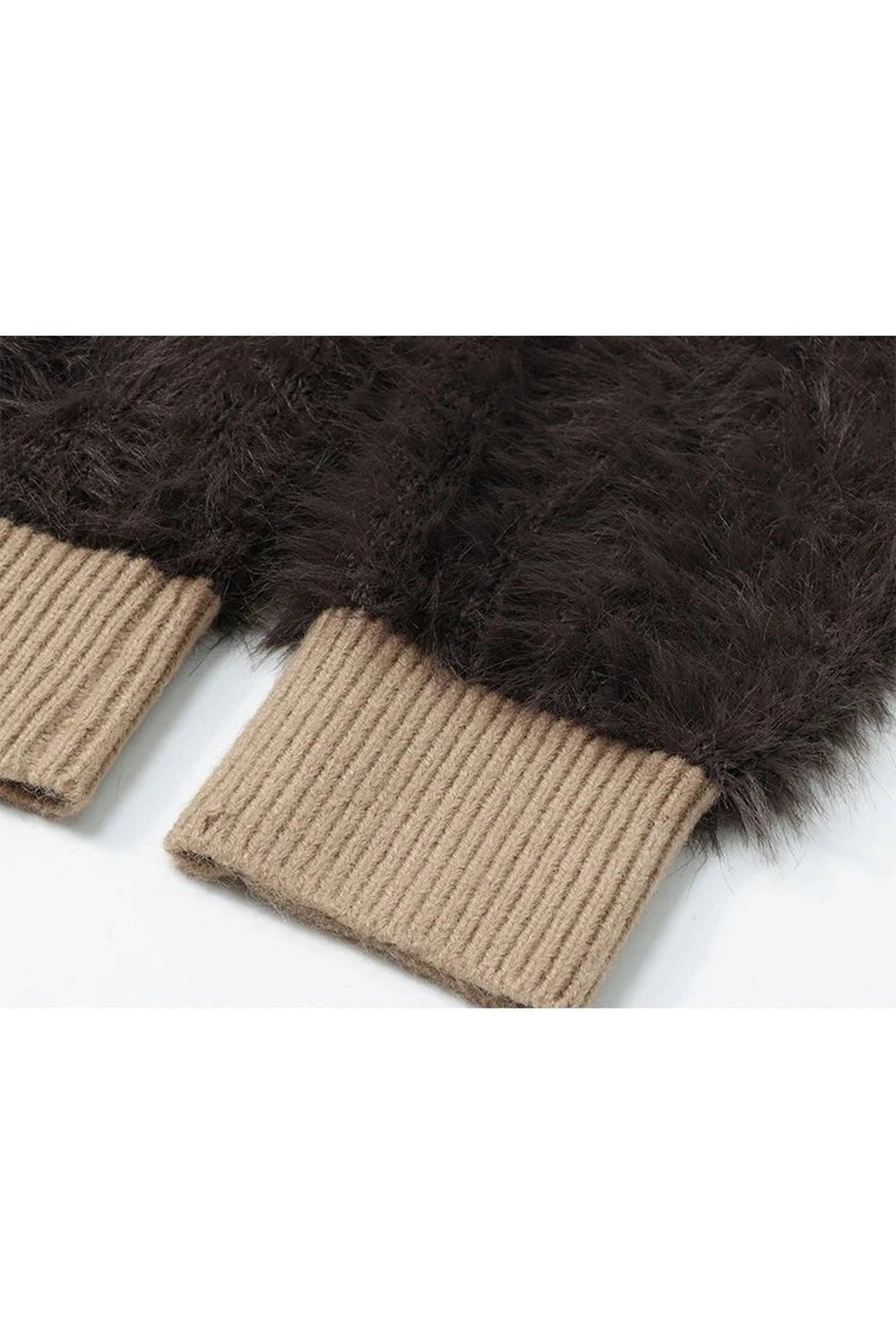 New Style Trends - Fall Fuzzy Butterfly Edgy Zip-Up Cardigan - Outfit Ideas