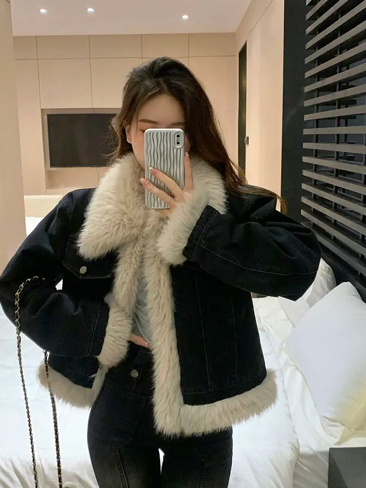 New Style Trends - Frost Edgy Cropped Y2k Jacket - Outfit Ideas