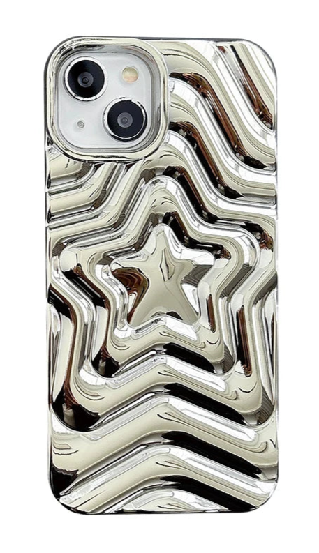 New Style Trends - Galactic Pulse Mirror Y2k iPhone Case - Outfit Ideas
