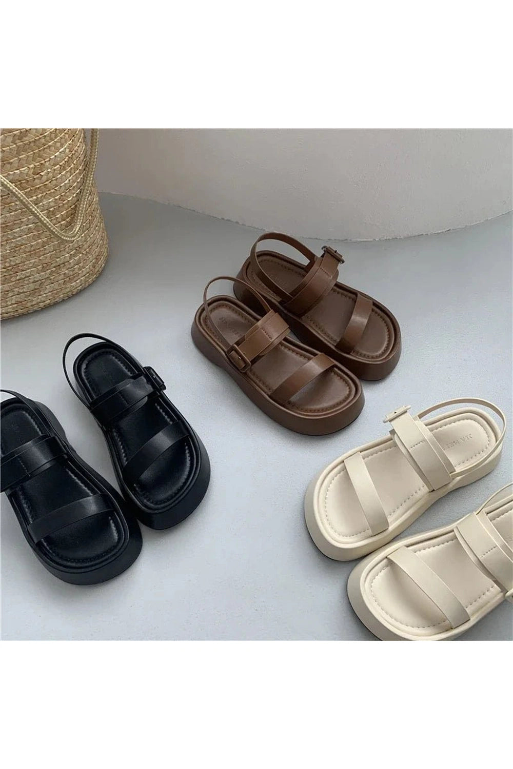 New Style Trends - Gladiator Summer Platform Sandals - Outfit Ideas