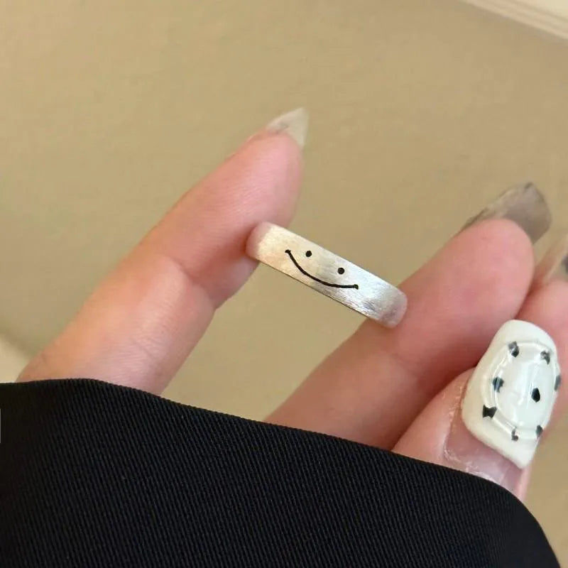 New Style Trends - Happy Minimalist Cute Ring - Outfit Ideas