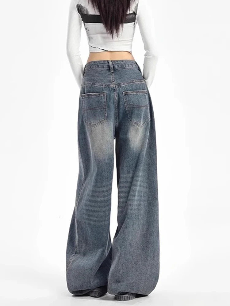 New Style Trends - Ink Fade Ultra Baggy Edgy Jeans - Outfit Ideas
