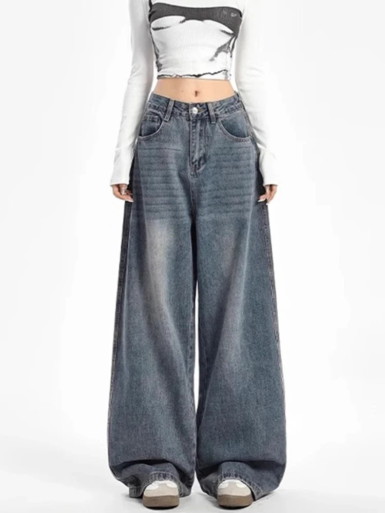 New Style Trends - Ink Fade Ultra Baggy Edgy Jeans - Outfit Ideas