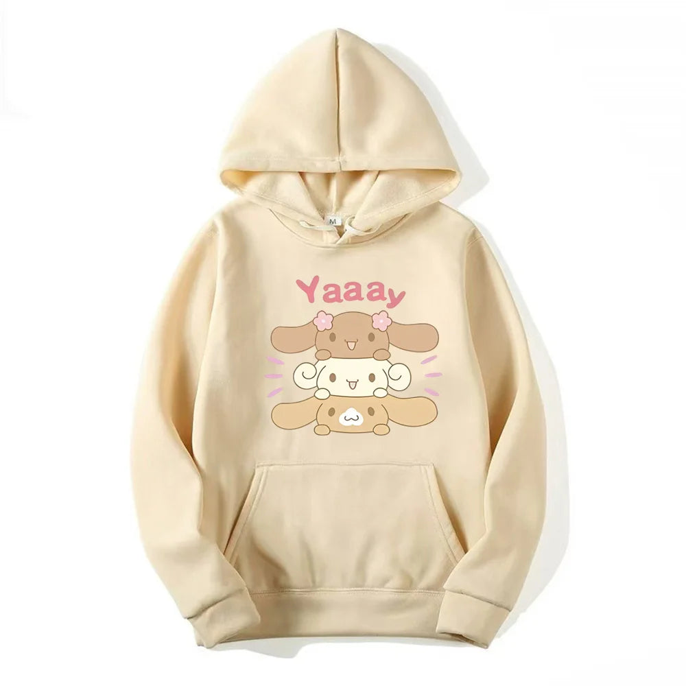 New Style Trends - Kawaii Bunny Stack Hoodie - Outfit Ideas