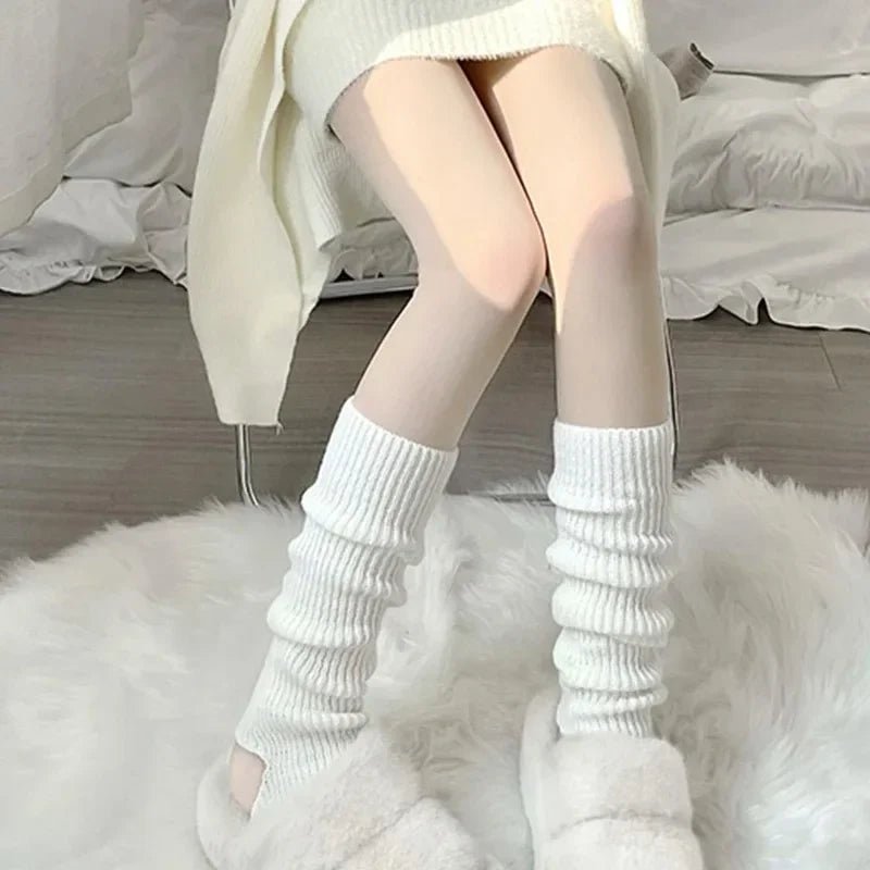 New Style Trends - Kawaii Cozy Ballet Leg Warmers - Outfit Ideas