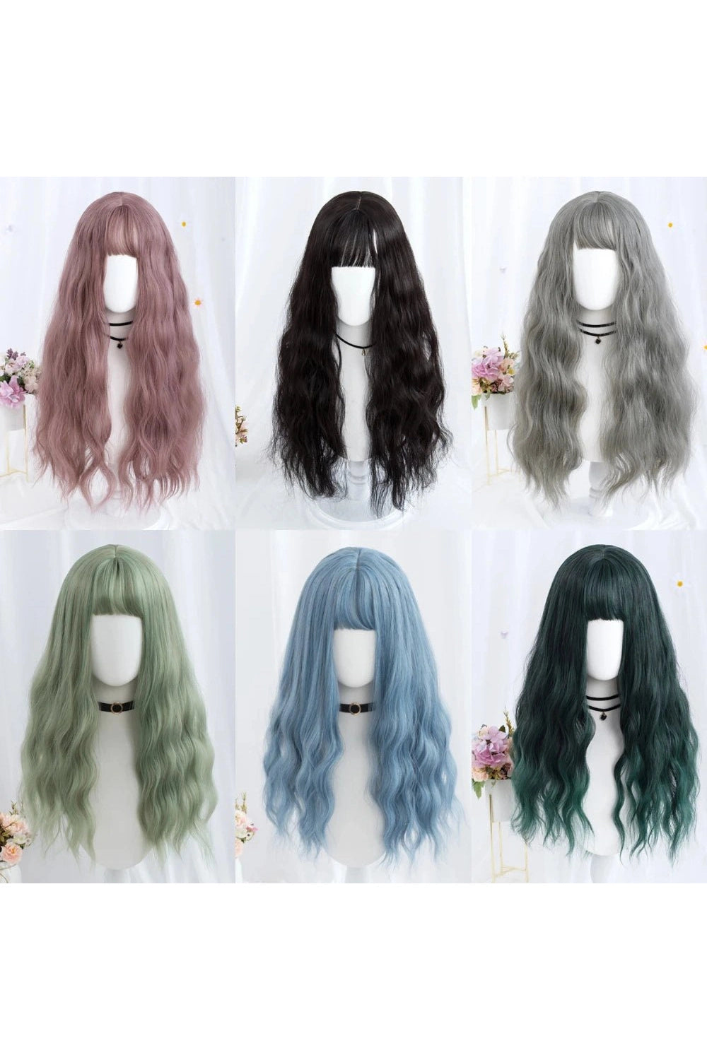 New Style Trends - Kawaii Long Wavy Purple Wig - Outfit Ideas