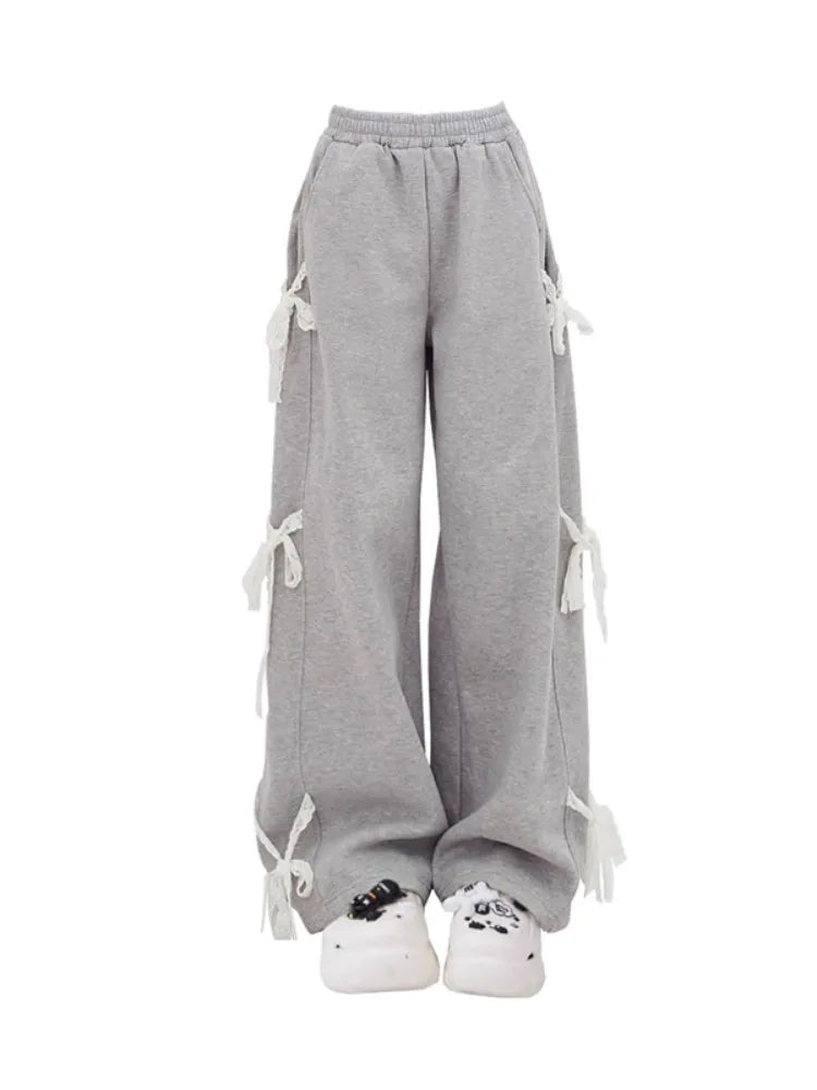 New Style Trends - Kawaii Urban Ribbon Sweatpants - Outfit Ideas