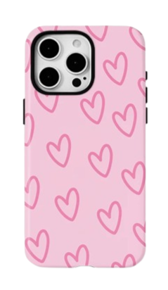 New Style Trends - Lovecore Sketch Heart Cute iPhone Case - Outfit Ideas