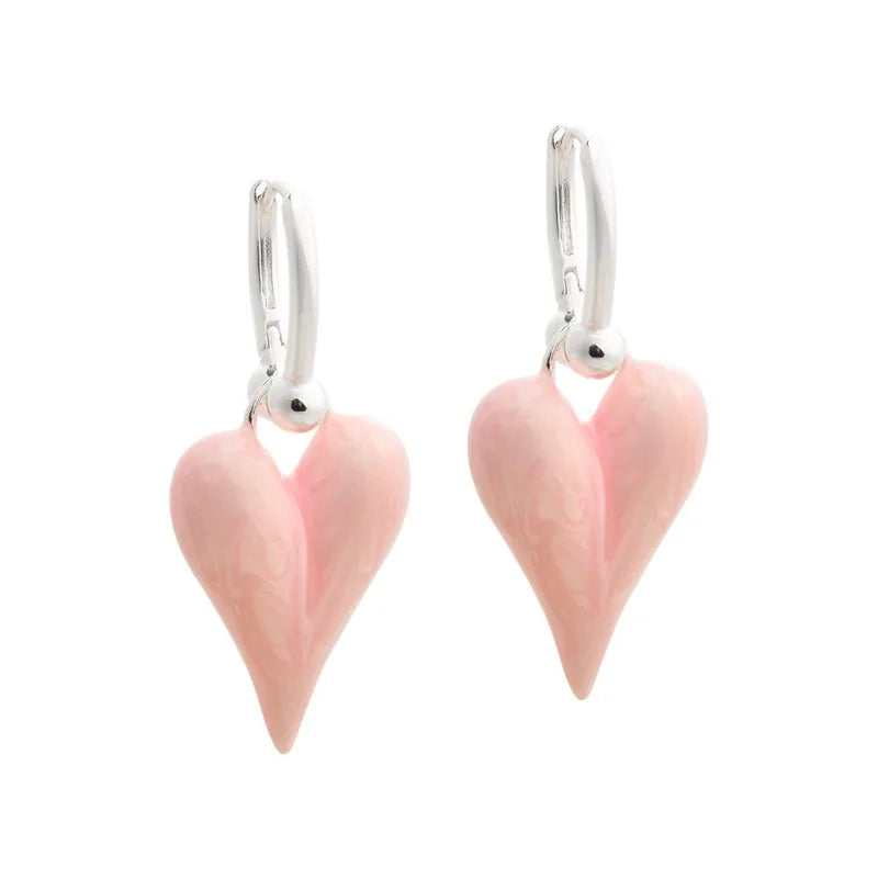 New Style Trends - Melted Heart Drop Coquette Earrings - Outfit Ideas
