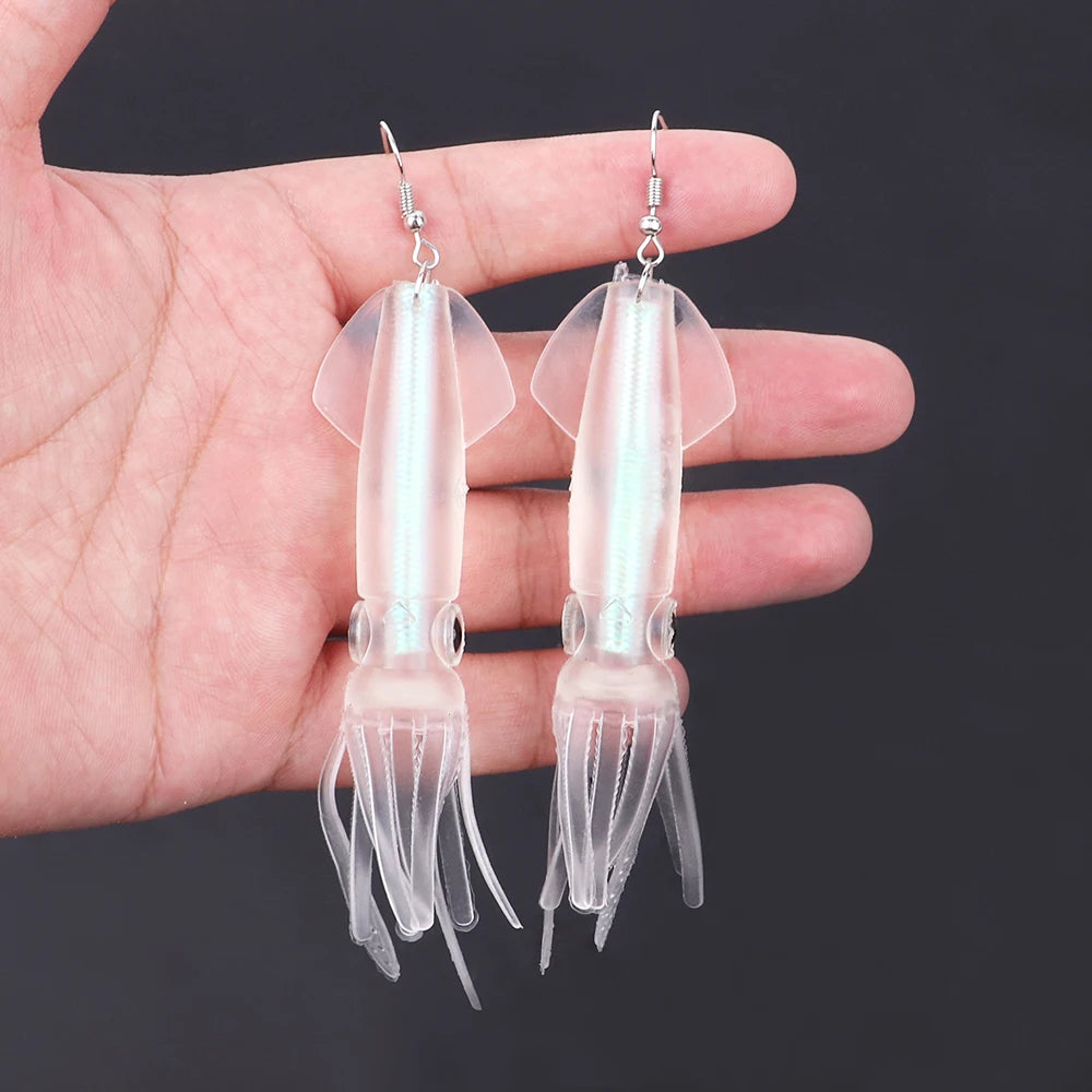 New Style Trends - Mermaidcore Abyss Squid Drop Earrings - Outfit Ideas
