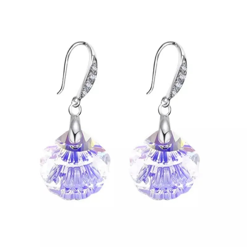New Style Trends - Mermaidcore Crystal Tide Drop Earrings - Outfit Ideas
