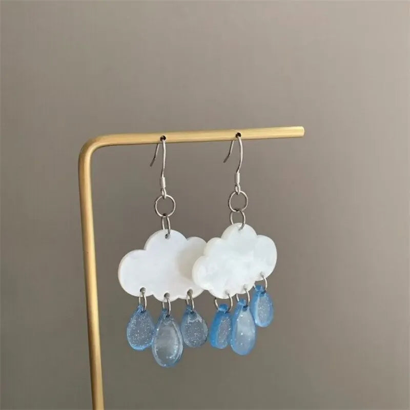 New Style Trends - Mermaidcore Rainy Day Dream Earrings - Outfit Ideas