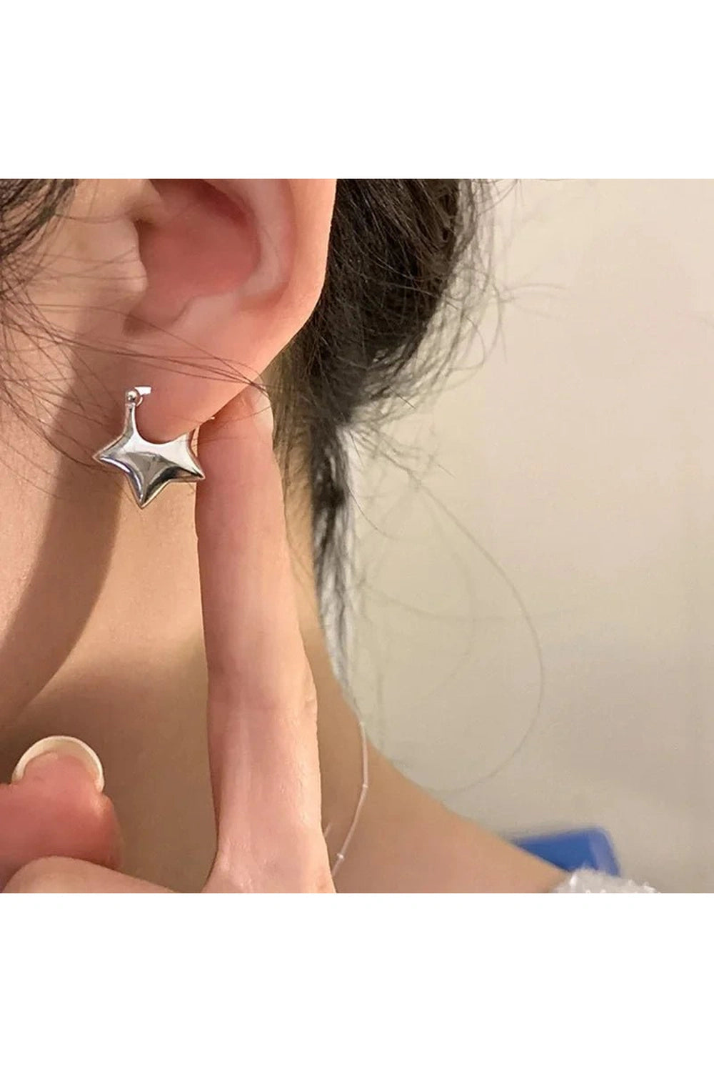 New Style Trends - Pentagram Needles Stud Earrings - Outfit Ideas