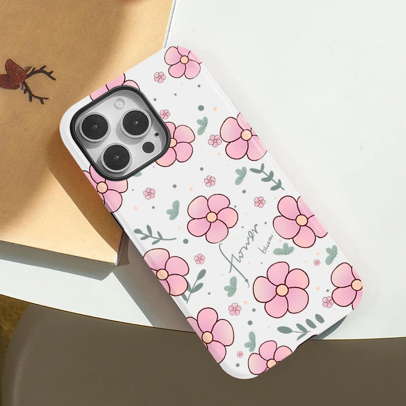 New Style Trends - Pink Daisy Bloom Cute iPhone Case - Outfit Ideas