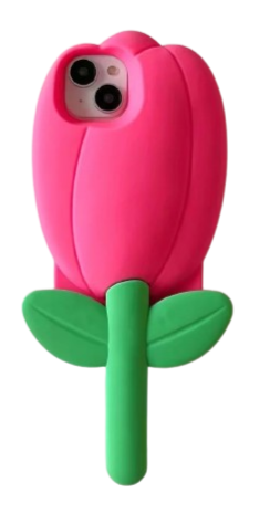 New Style Trends - Pink Tulip 3D Flower Cute iPhone Case - Outfit Ideas