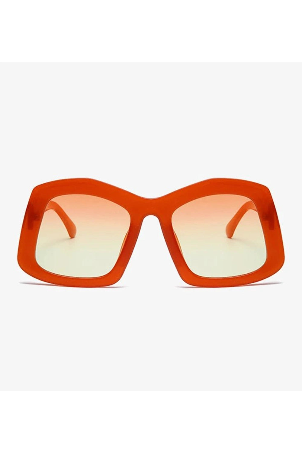 New Style Trends - Retro Big Square Gradient Sunglasses - Outfit Ideas