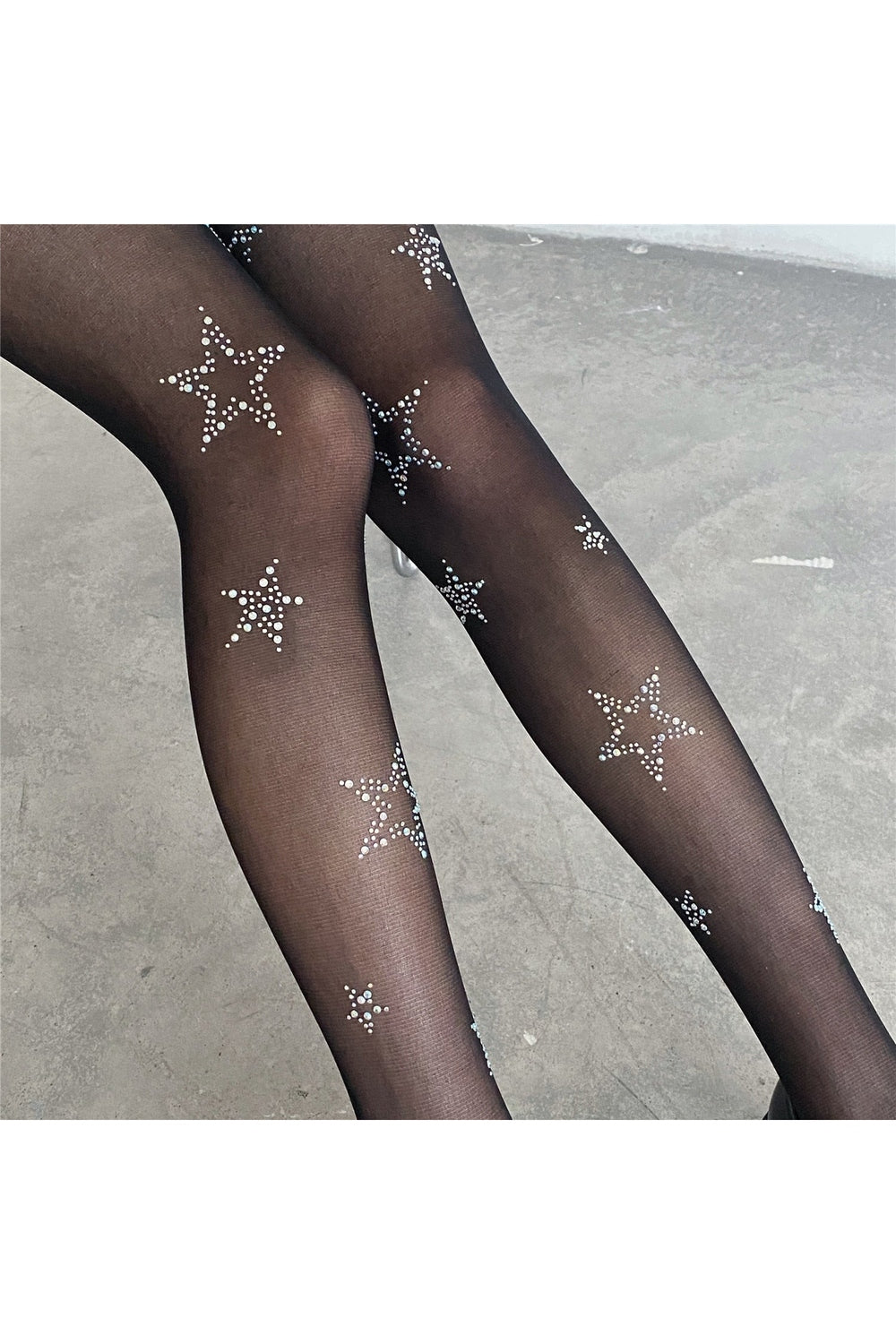 New Style Trends - Star Diamond Kawaii Fishnet Stockings - Outfit Ideas