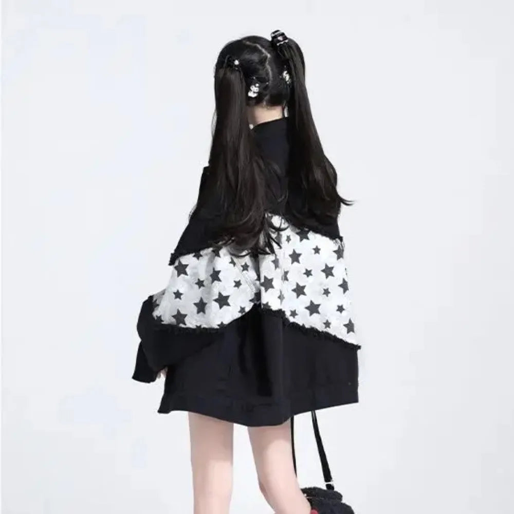 New Style Trends - Starcore Contrast Utility Edgy Jacket - Outfit Ideas