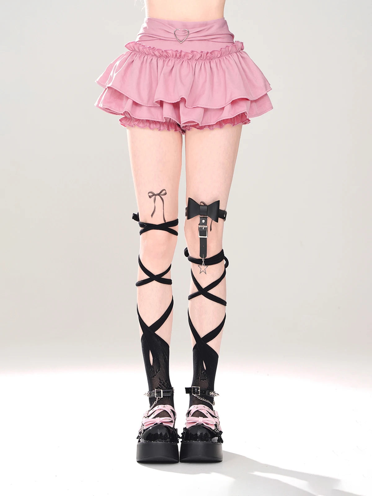New Style Trends - Void Frill Kawaii Goth Mini Skirt - Outfit Ideas