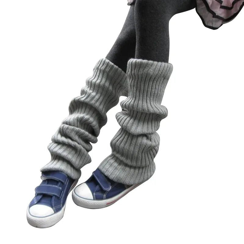 New Style Trends - Y2k Cozy Ribbed Slouch Leg Warmers - Outfit Ideas
