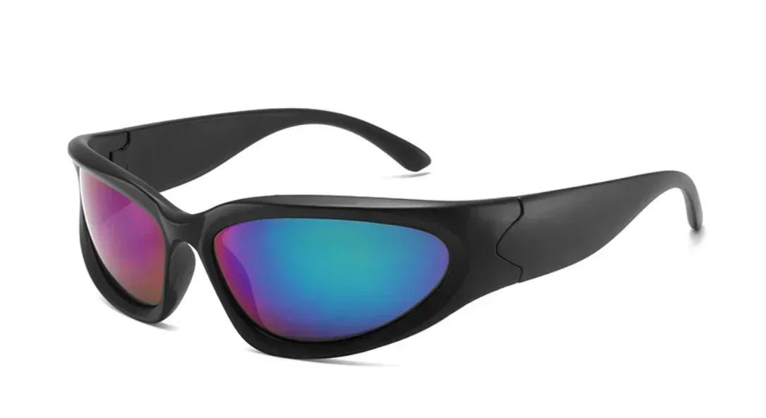New Style Trends - Y2k Cyberwave Slim Shield Sunglasses - Outfit Ideas New Style Trends - Y2k Cyberwave Slim Shield Sunglasses - Outfit Ideas