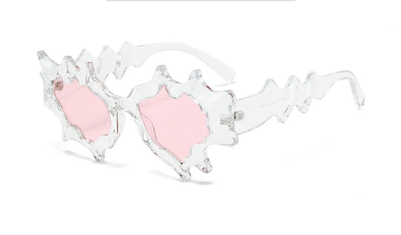 New Style Trends - Y2k Molten Edge Flame Sunglasses - Outfit Ideas New Style Trends - Y2k Molten Edge Flame Sunglasses - Outfit Ideas