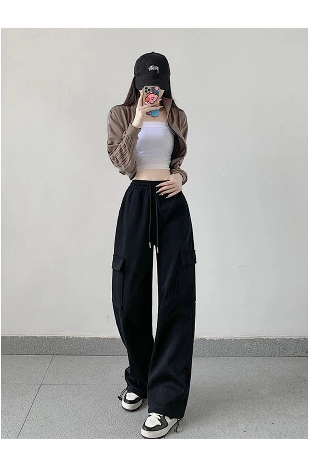 New Style Trends - Y2k Oversized Cargo High Waist Pants - Outfit Ideas New Style Trends - Y2k Oversized Cargo High Waist Pants - Outfit Ideas