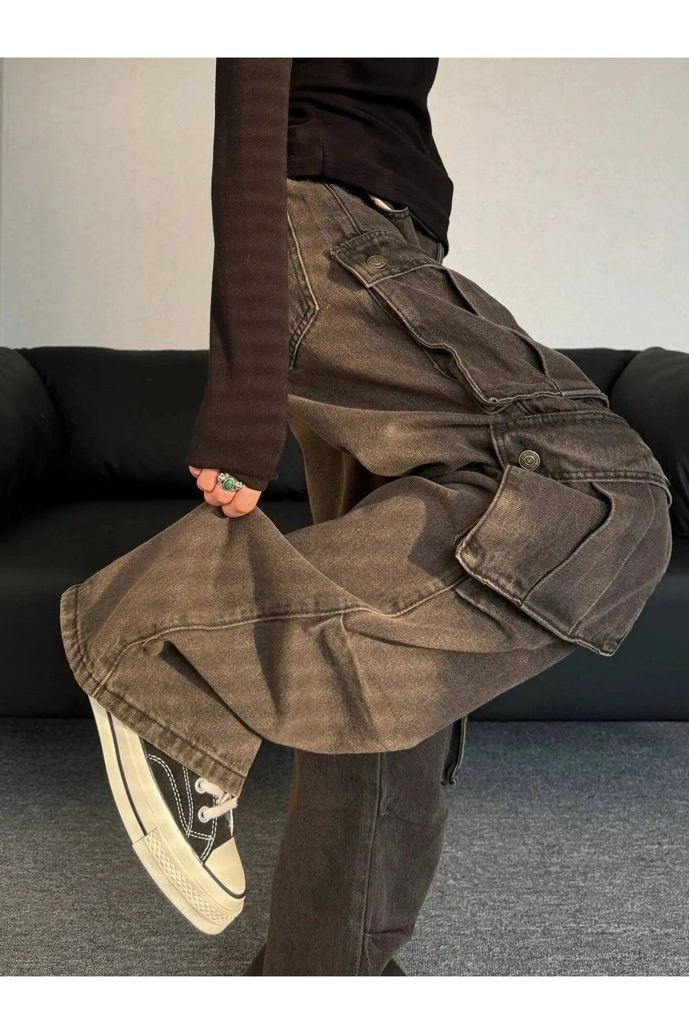 New Style Trends - Y2k Oversized Utility Cargo Pants - Outfit Ideas New Style Trends - Y2k Oversized Utility Cargo Pants - Outfit Ideas