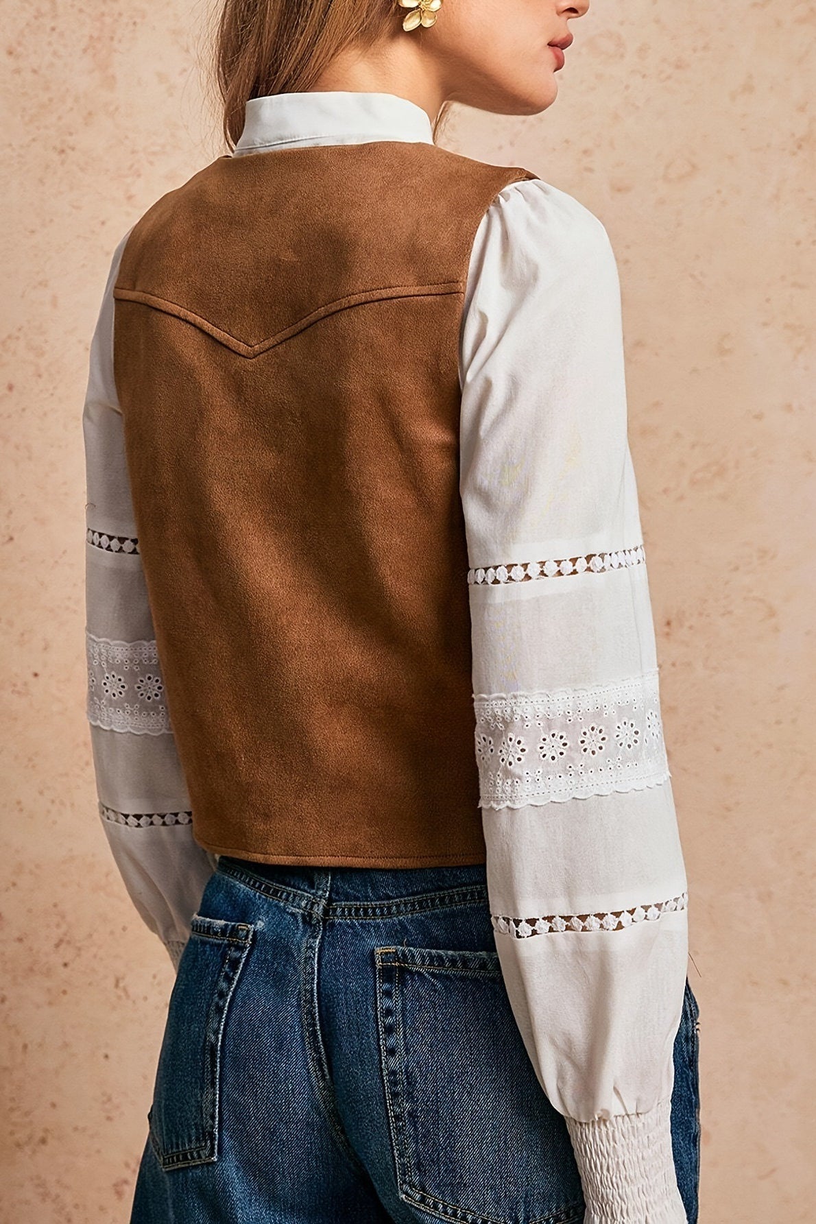 New Style Trends, Vintage Suede Tassel Jacket
