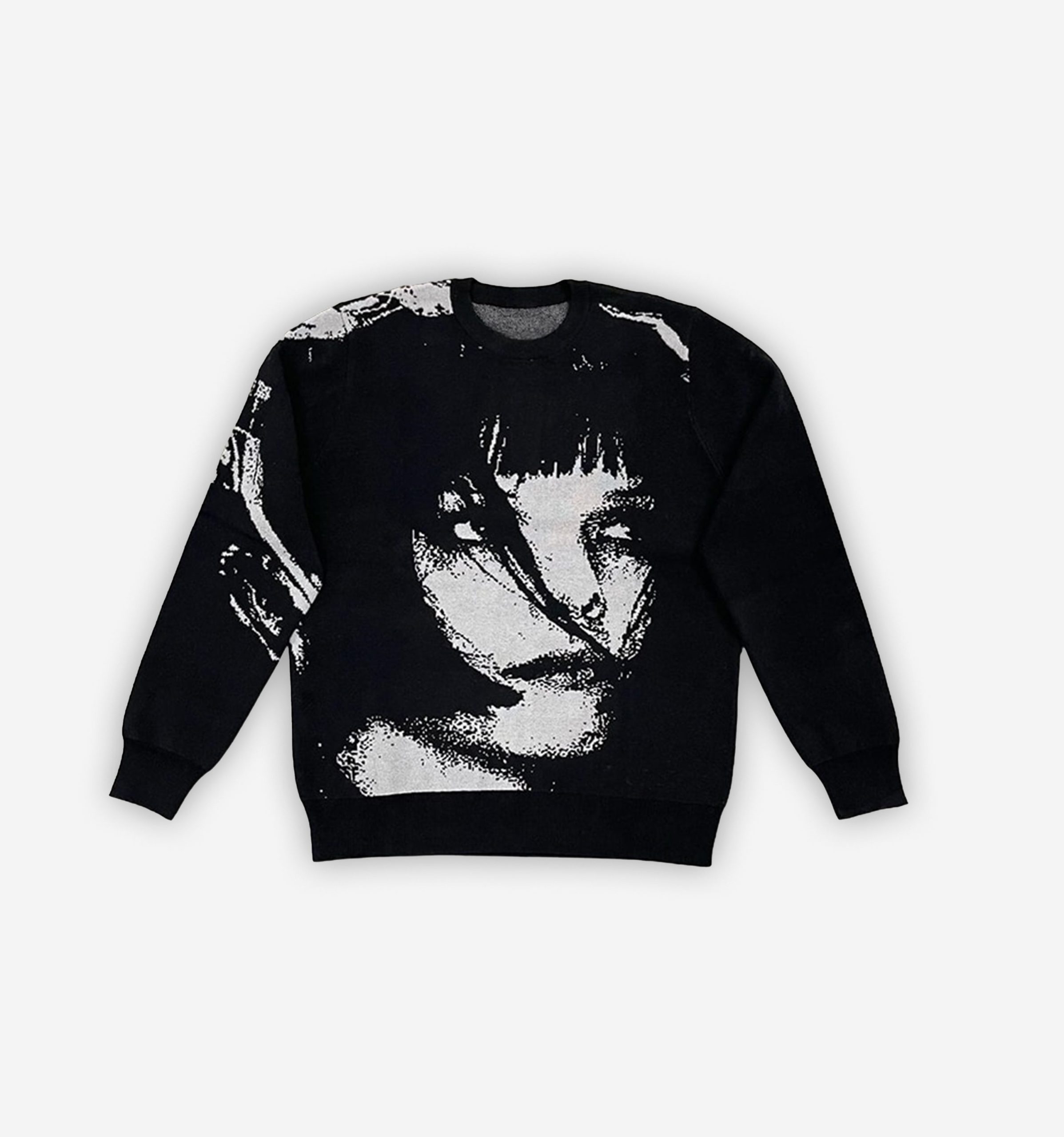 Style Core Aesthetics, New Style Trends - '404 Face Not Found' Knit