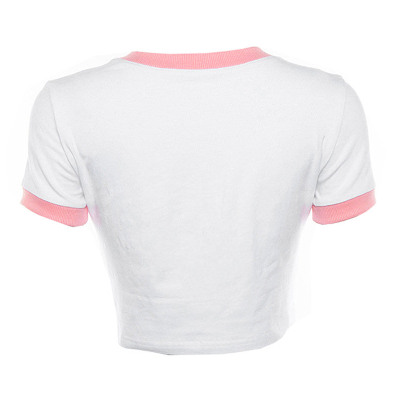 Style Core Aesthetics, New Style Trends - 69% Angel Crop Tee